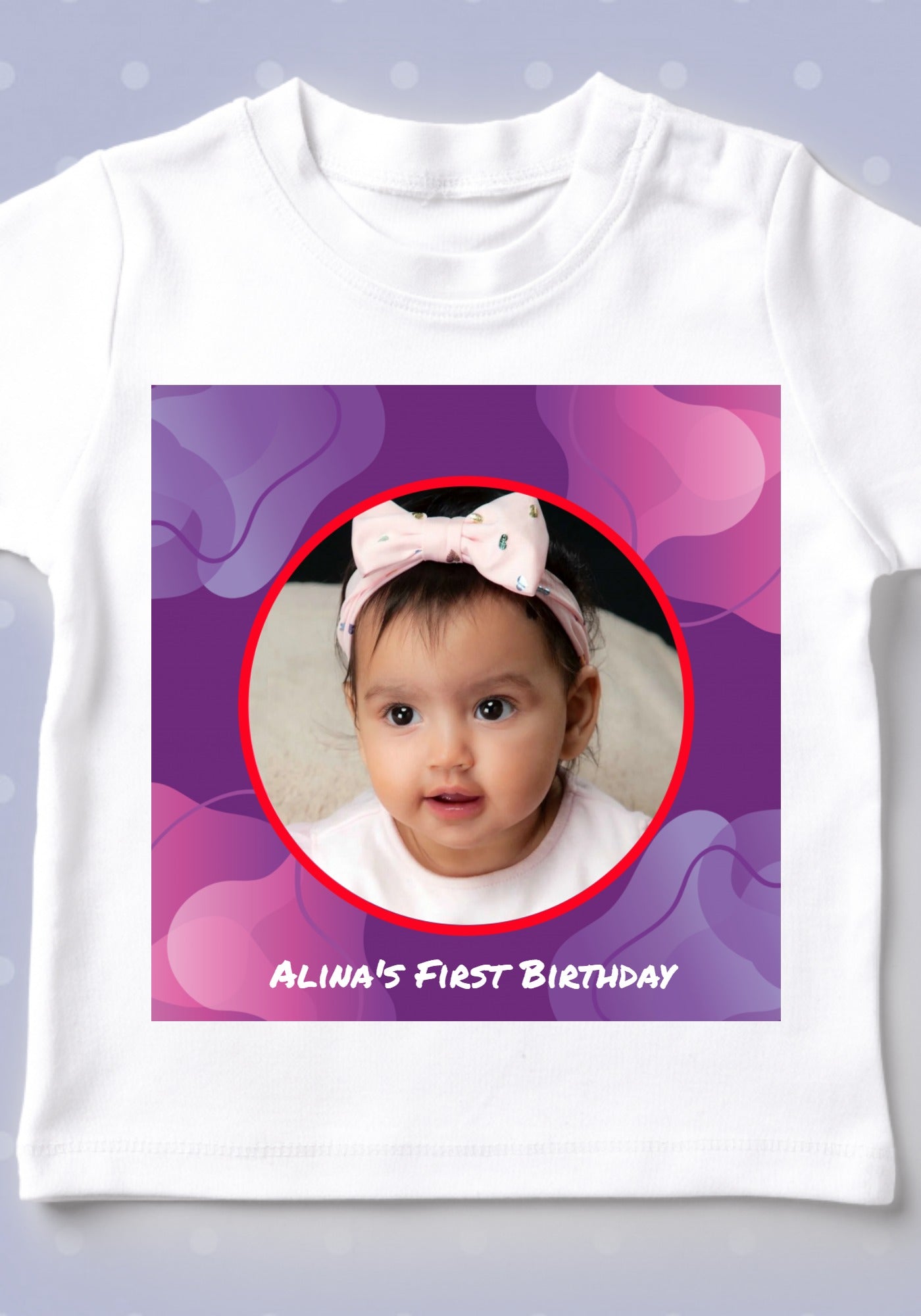 Happy Birthday Baby T Shirt and Romper (Multipurpose)