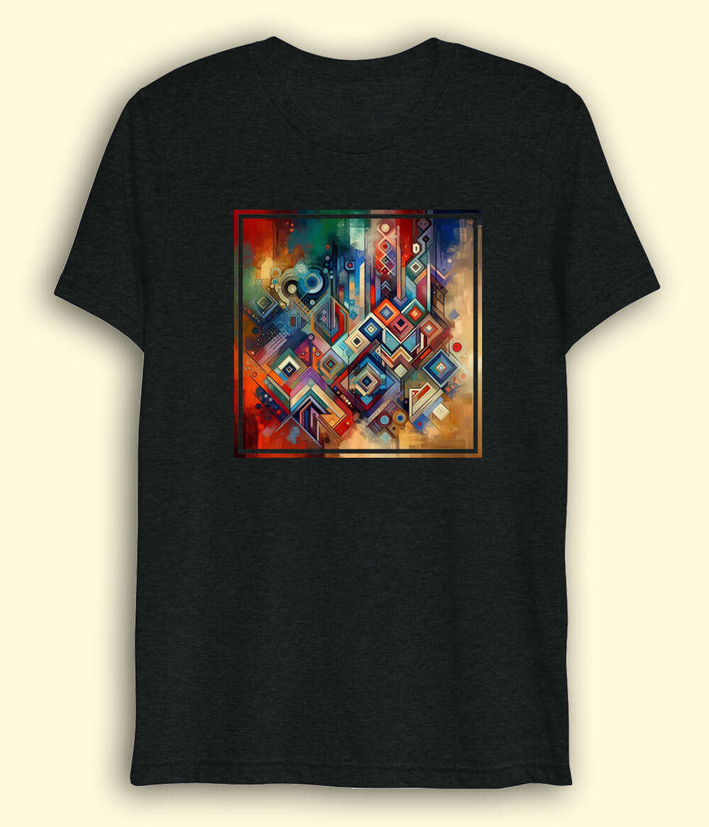 Abstract Sindhi Design Drifit T-Shirt (Unisex)