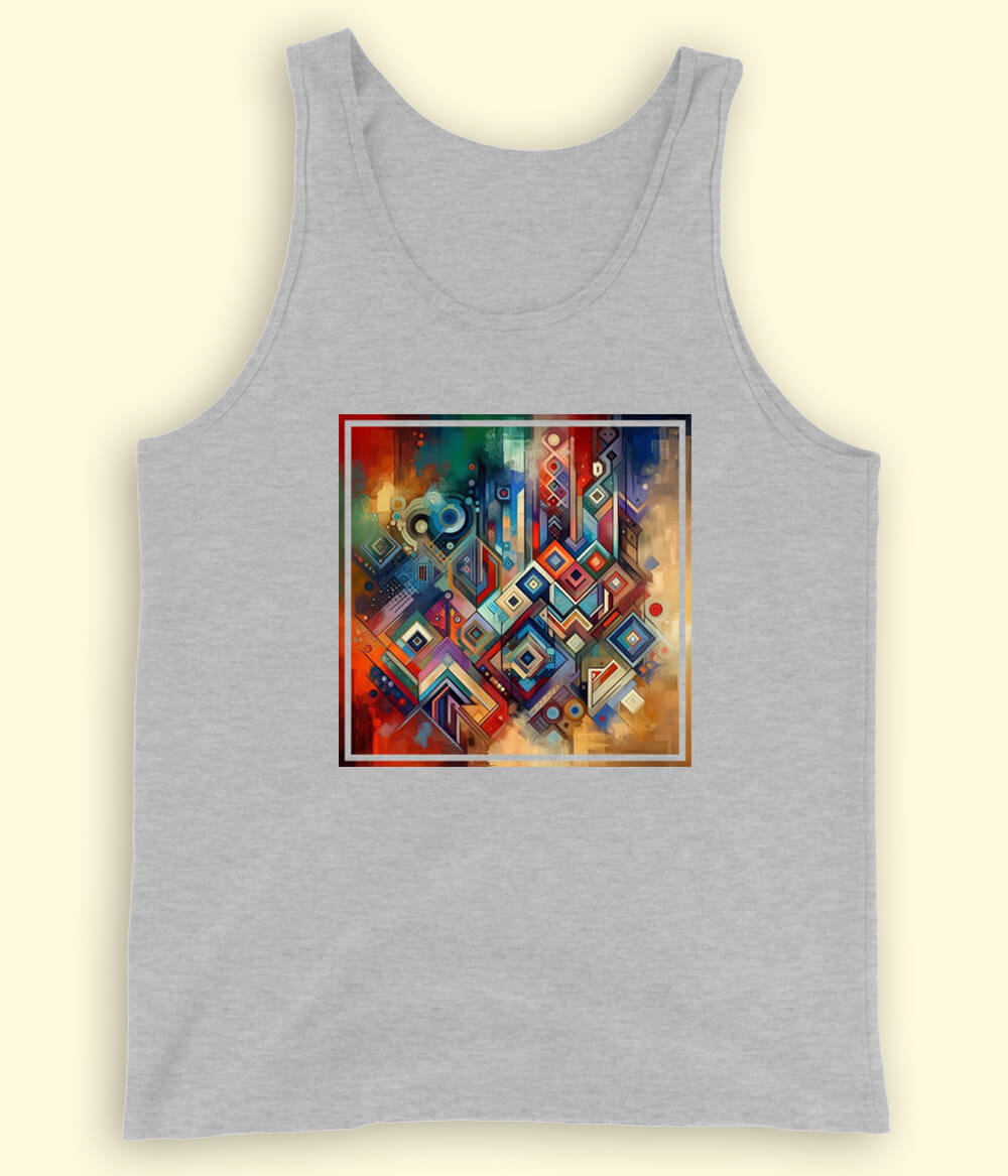 Abstract Sindhi Design Tanktop (Unisex)