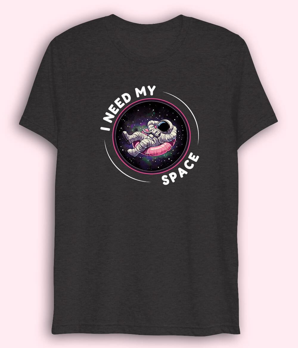 Astronaut In Space Drifit T-Shirt (Unisex)