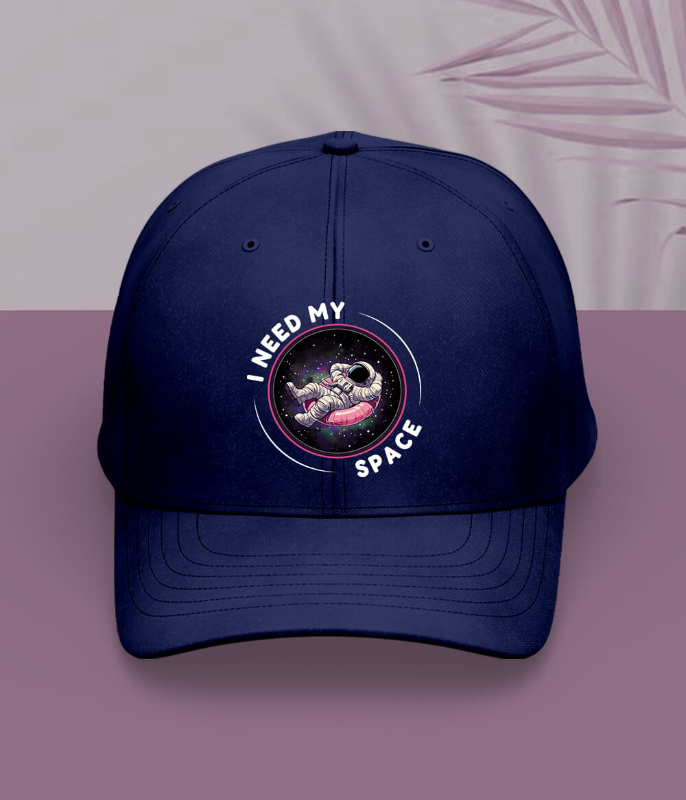 Navy Blue Astronaut Cap