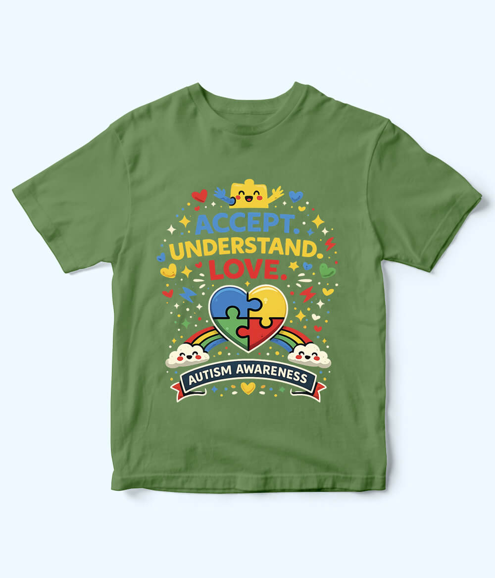 Autism Awareness Kids T-Shirt (Unisex)