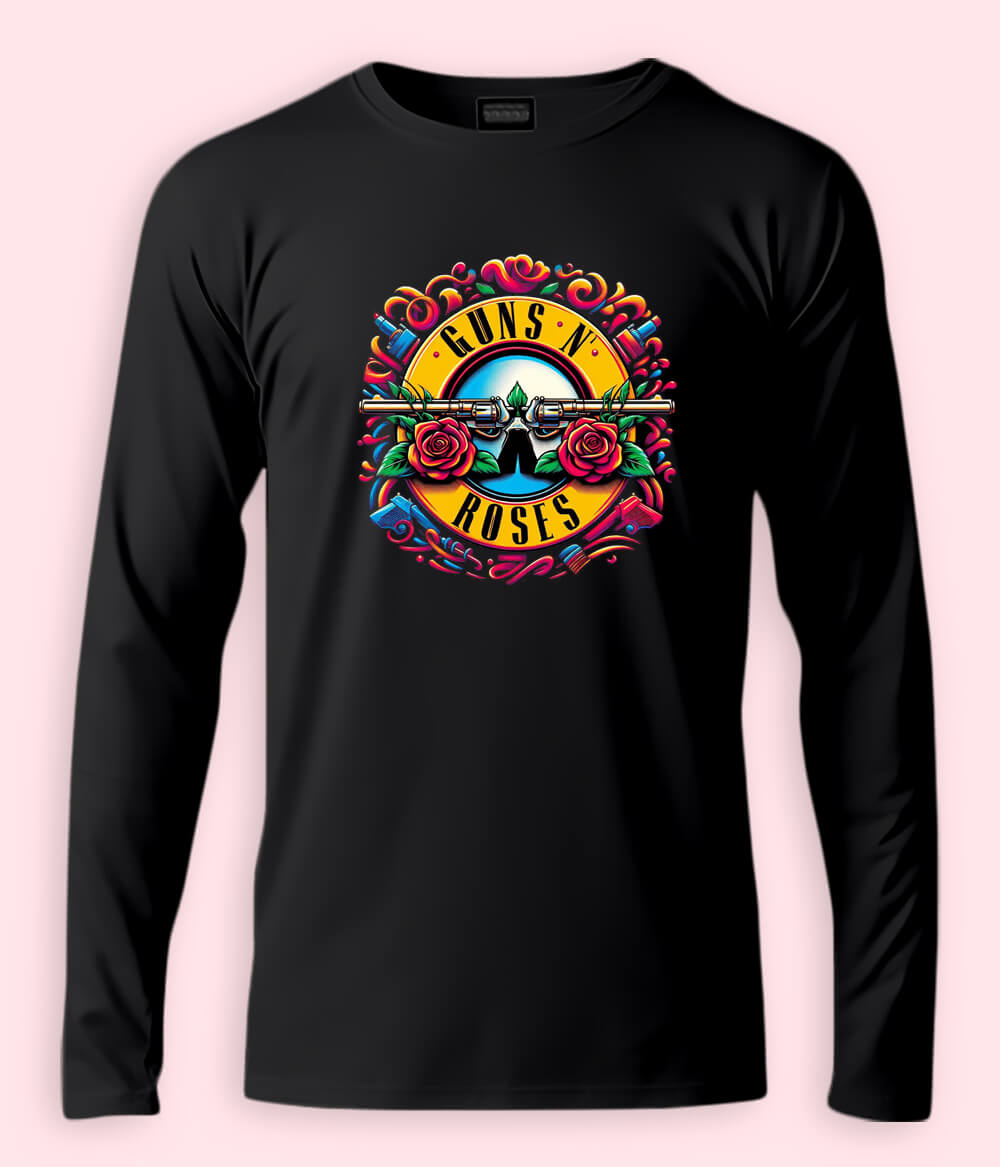 Guns N' Roses Full Sleeve T-Shirt (Unisex)
