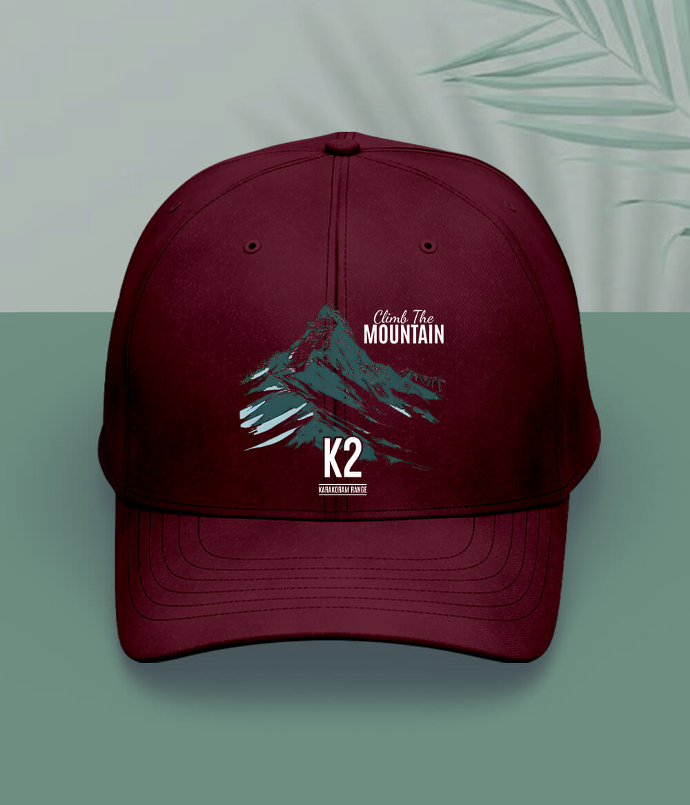 Maroon Climb K2 Cap