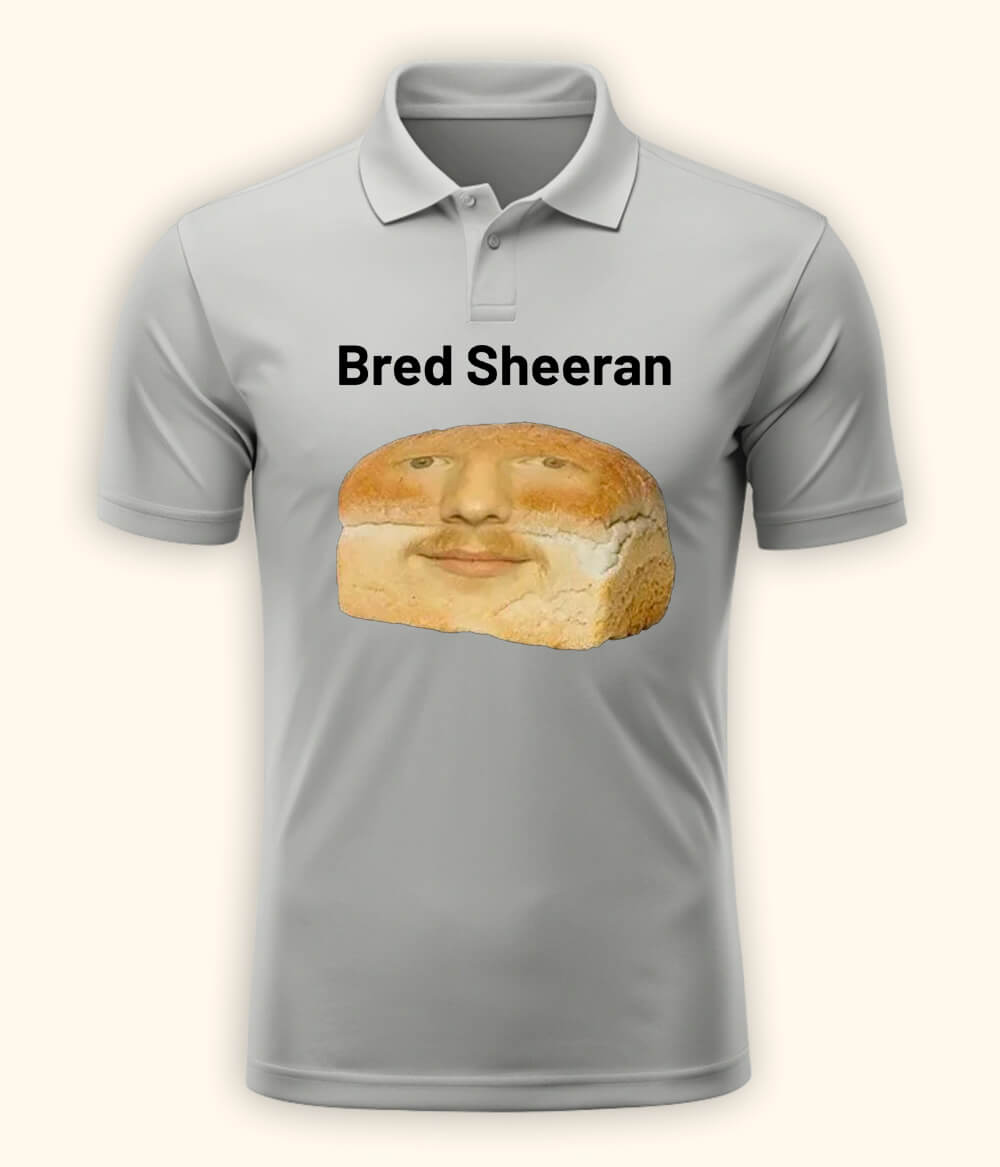 Ed Sheeran Polo T-Shirt (Unisex)