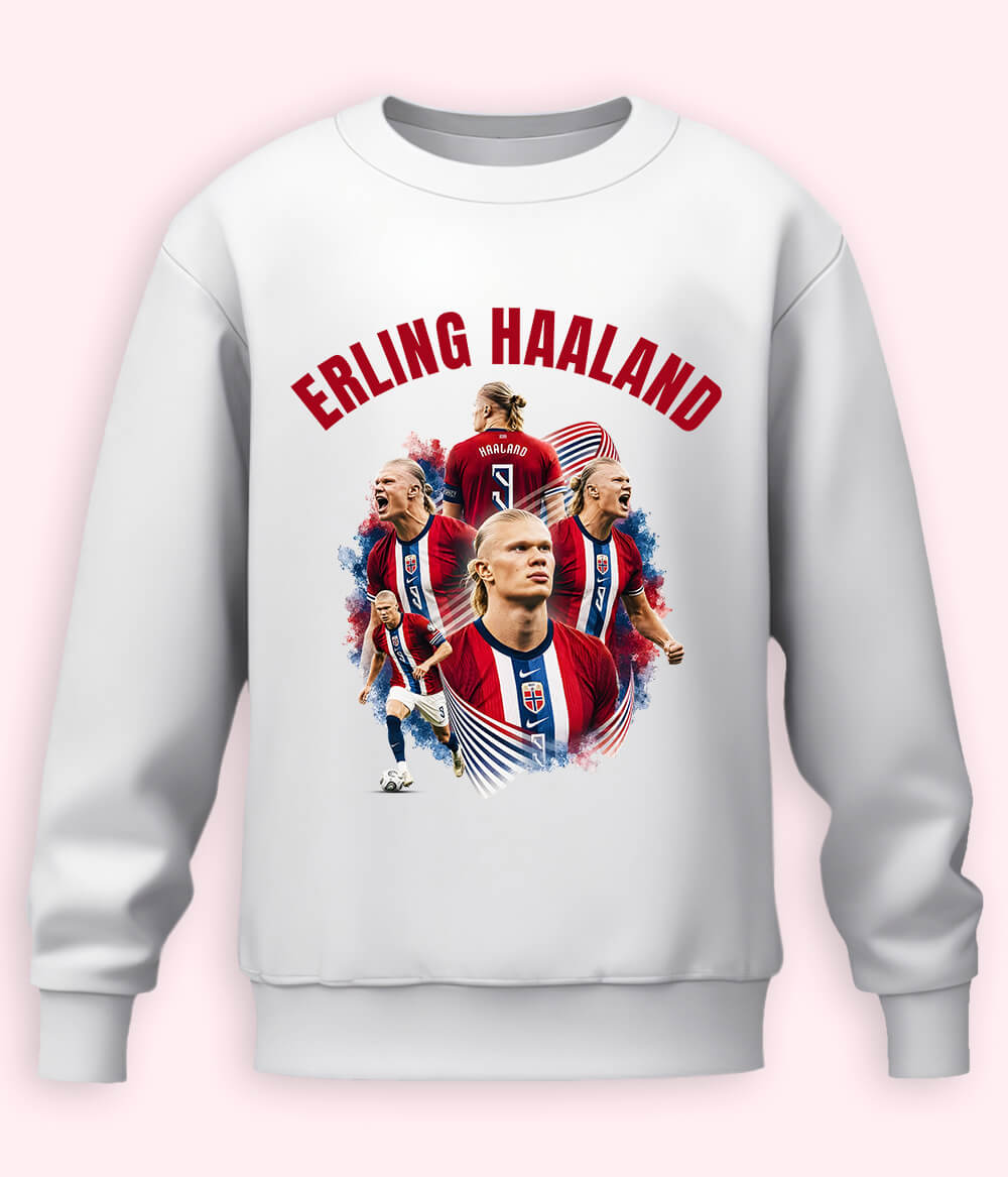 Erling Haaland Football Sweatshirt