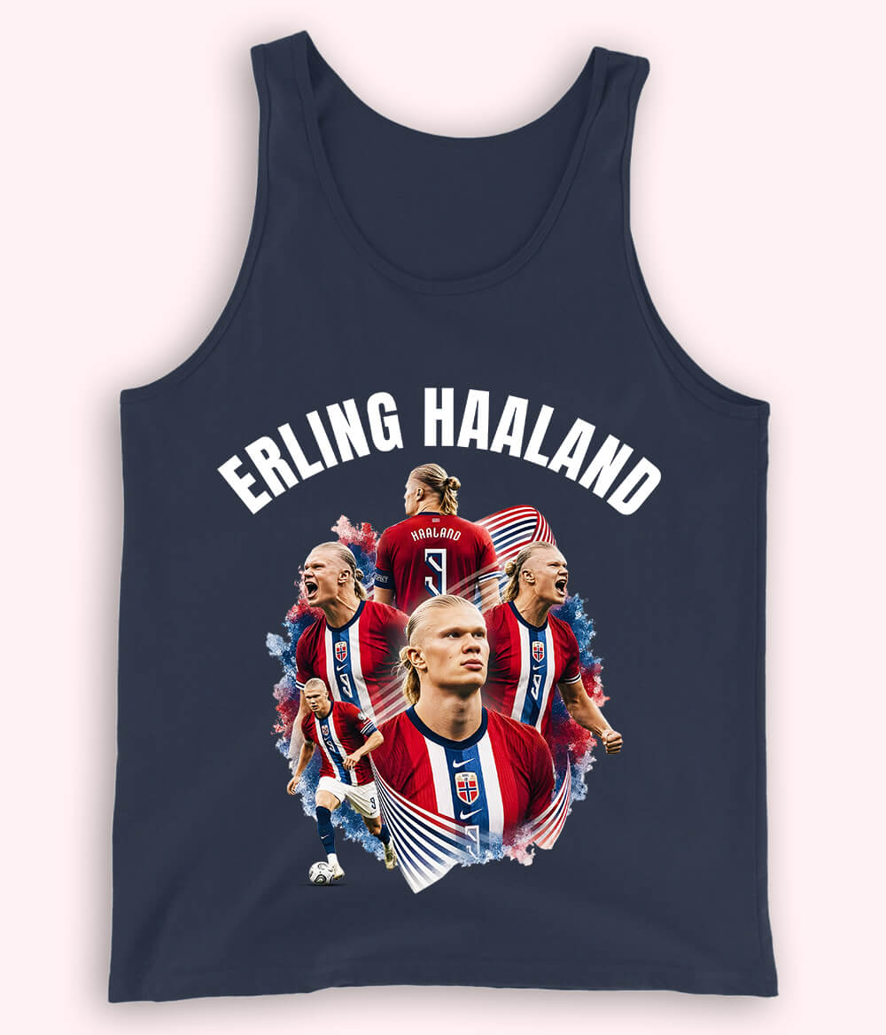 Erling Haaland Premier League Supporter Tank Top