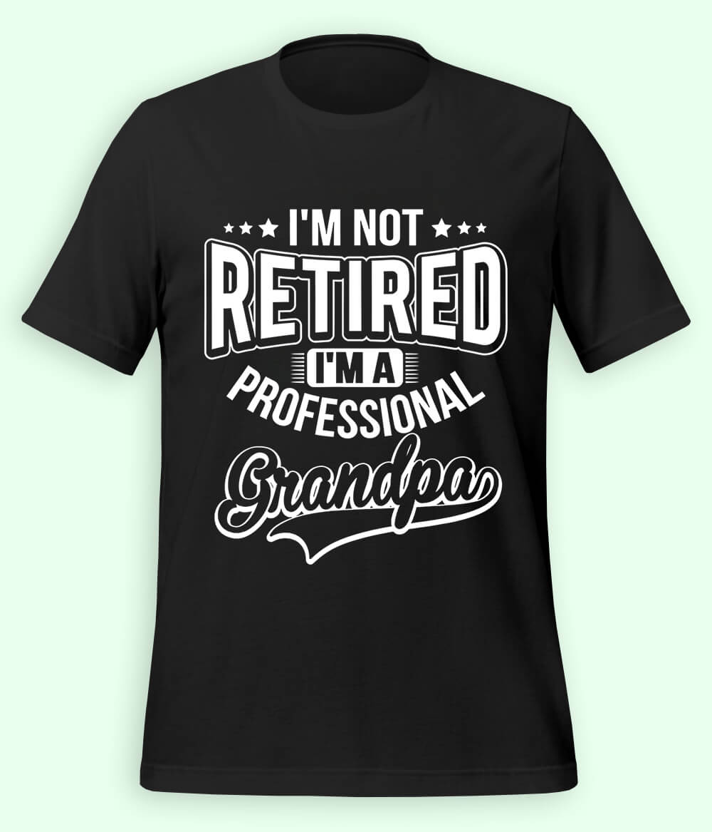 Black Grandfather T-Shirt