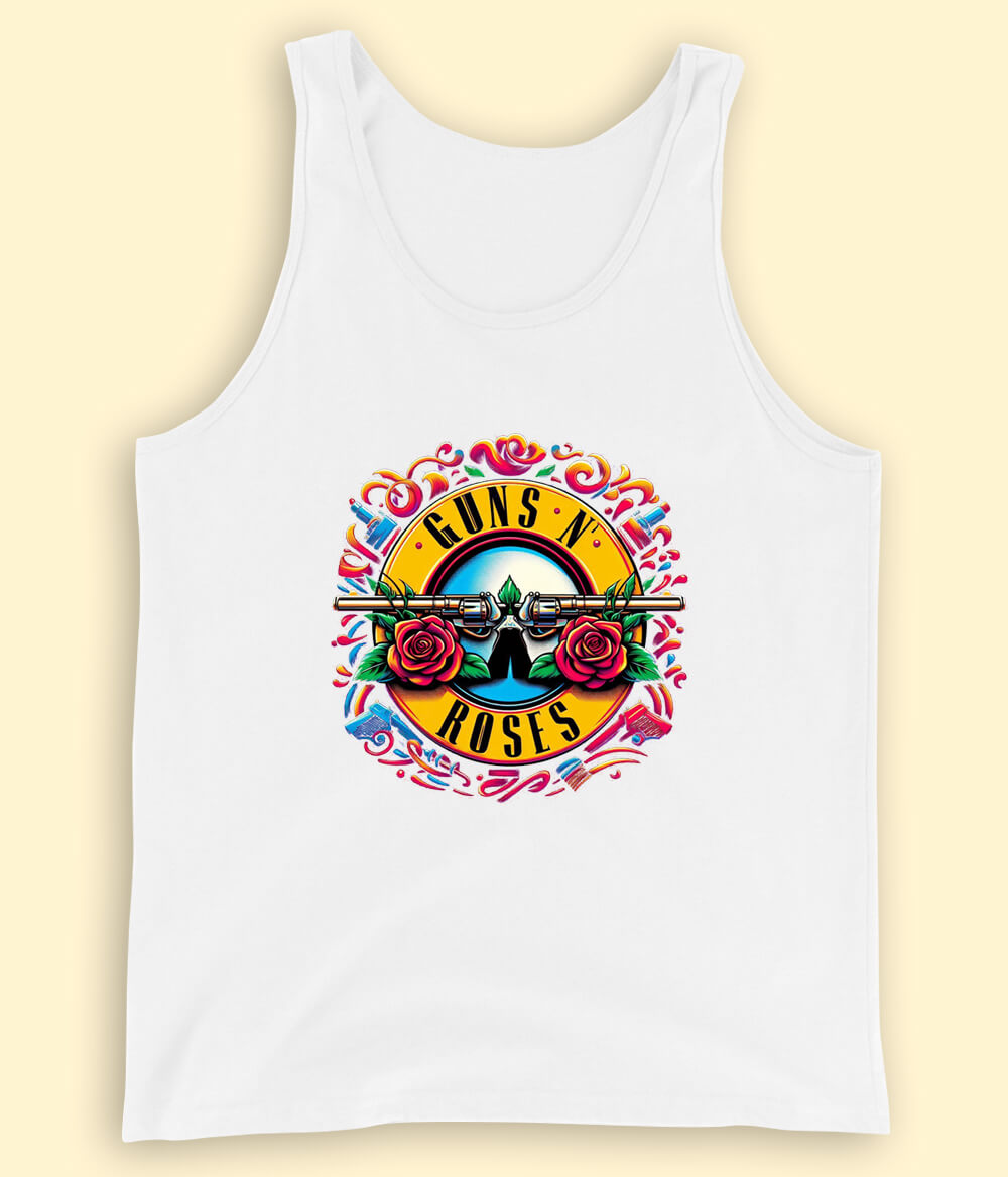 Guns N' Roses Unisex Classic Logo Tanktop