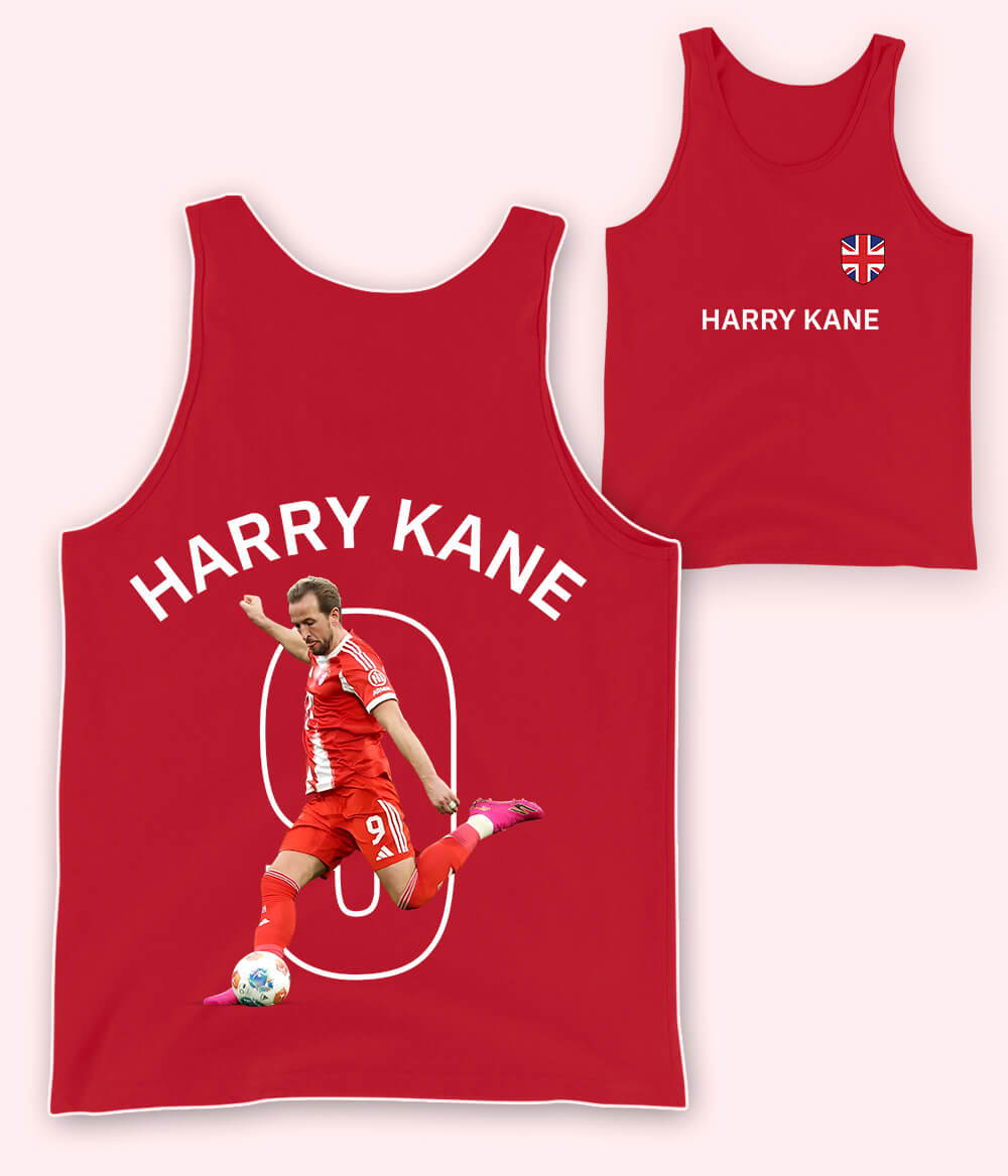 Harry Kane England Graphic Tank Top