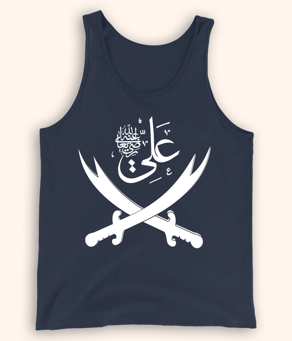 Navy Hazrat Imam Ali Tanktop (Unisex)