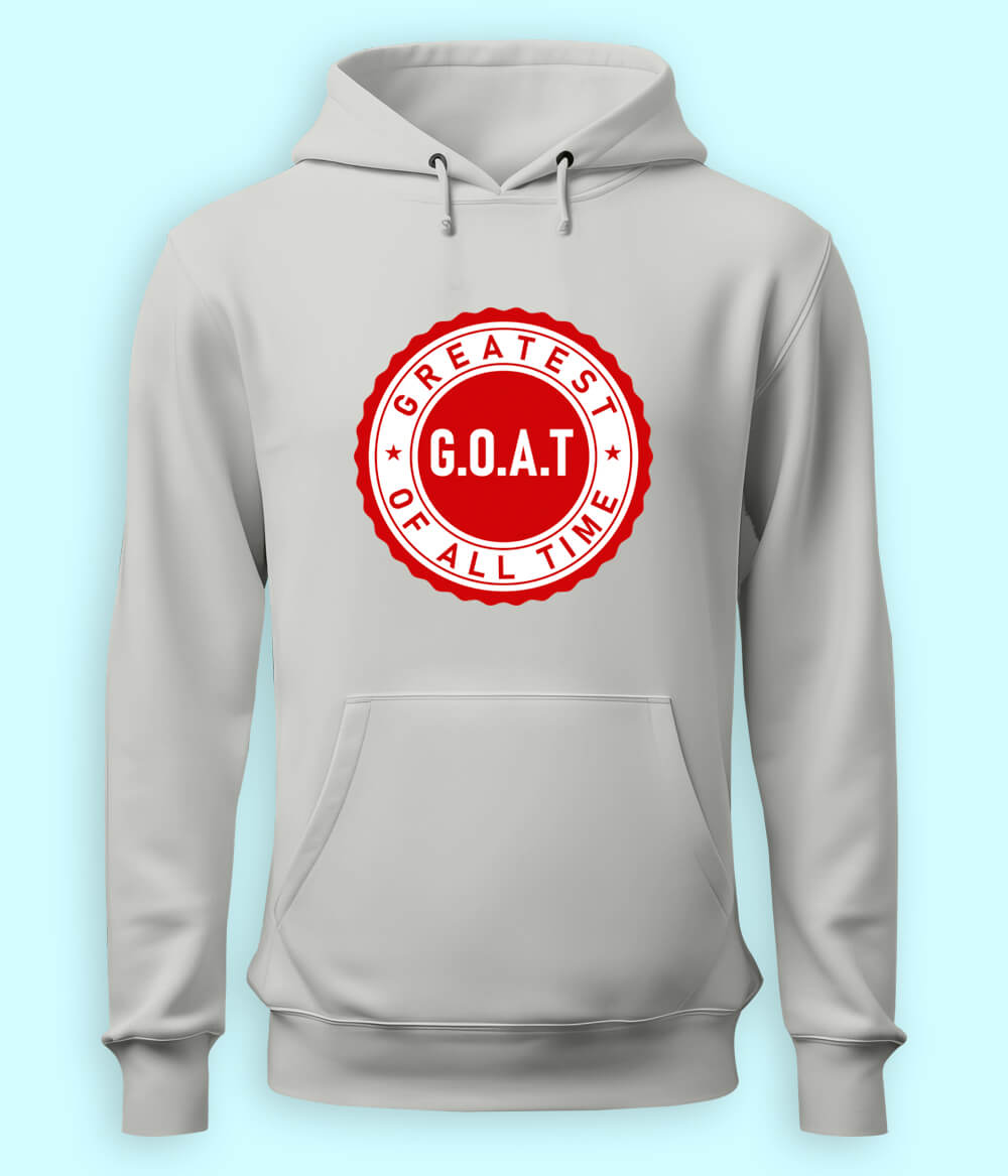 G.O.A.T Greatest of All Time, Pull-Over Hoodie