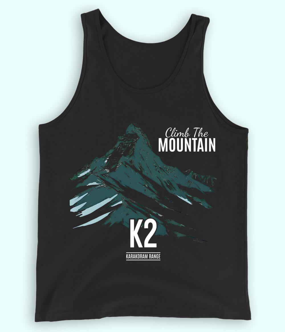 Hiking Adventure Black Tanktop (Unisex)