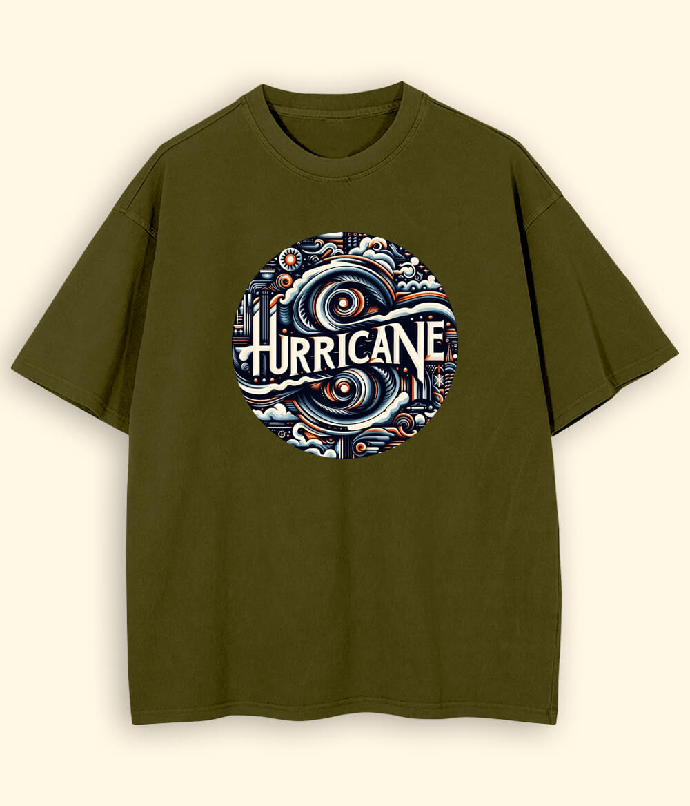 Hurricane Oversized T-Shirt (Unisex)