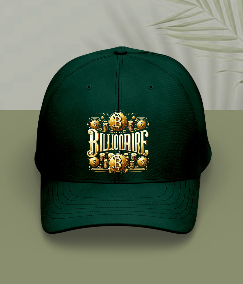 Green I am a Billionaire Cap