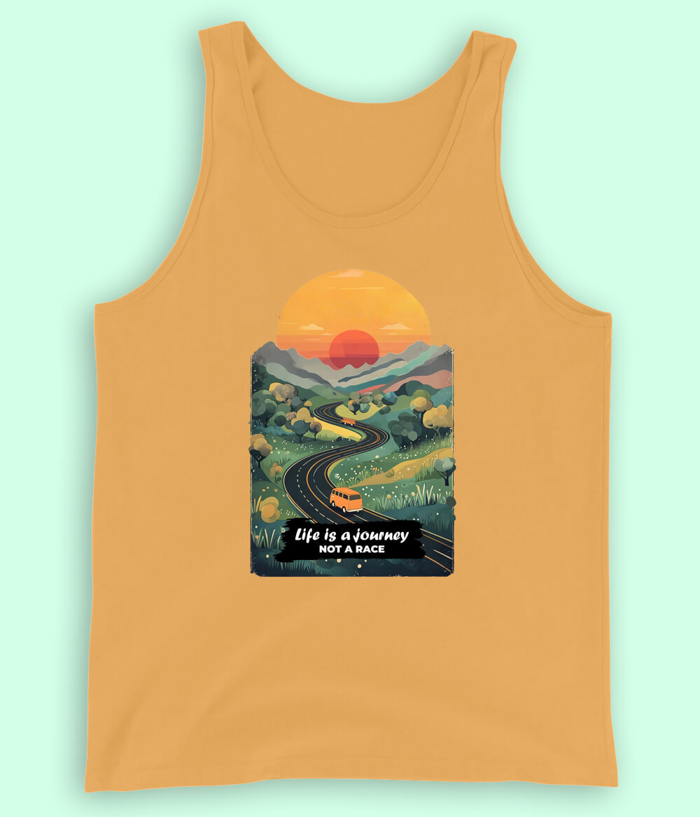 Life is a Journey Graphic Tanktop (Unisex)