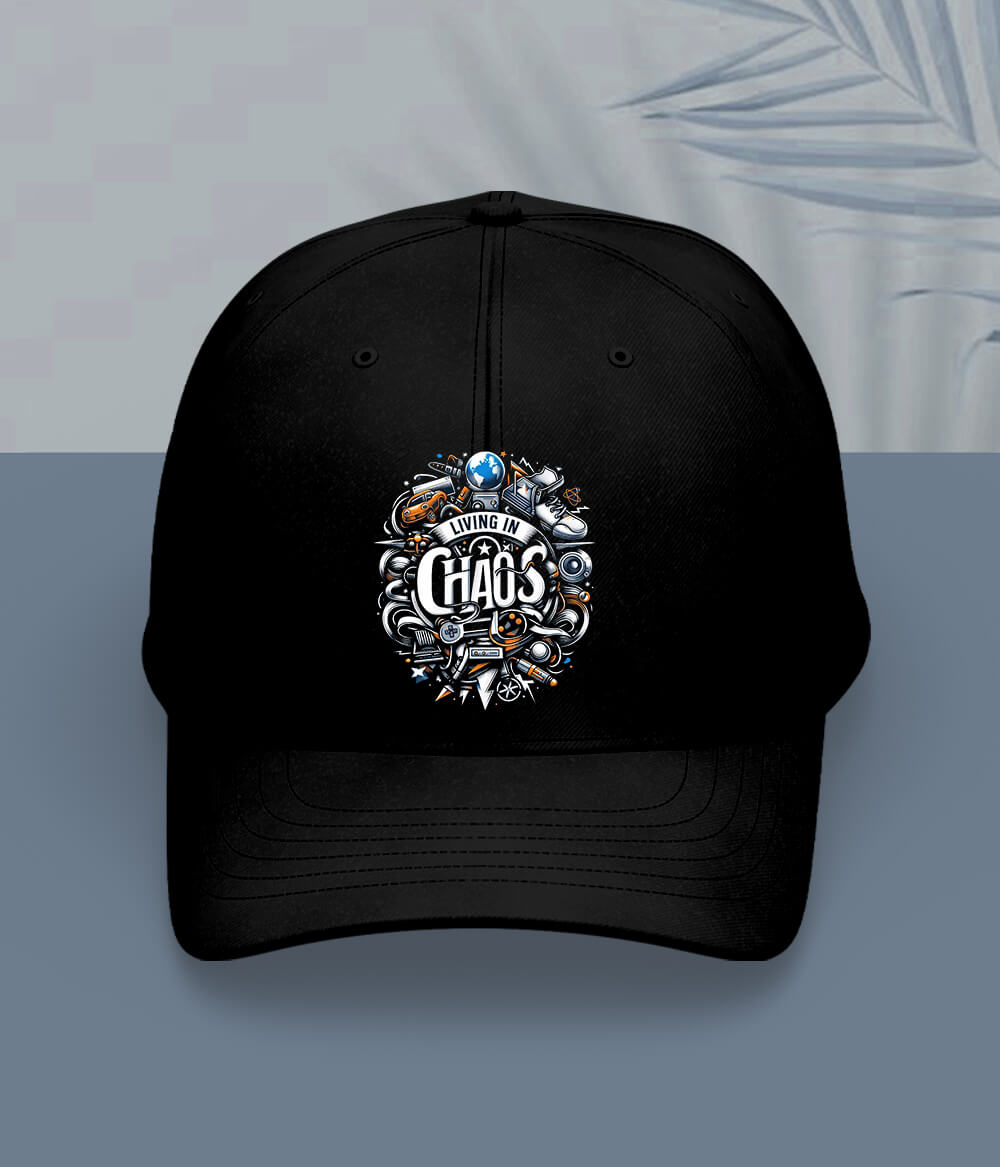 Black Living In Chaos Cap
