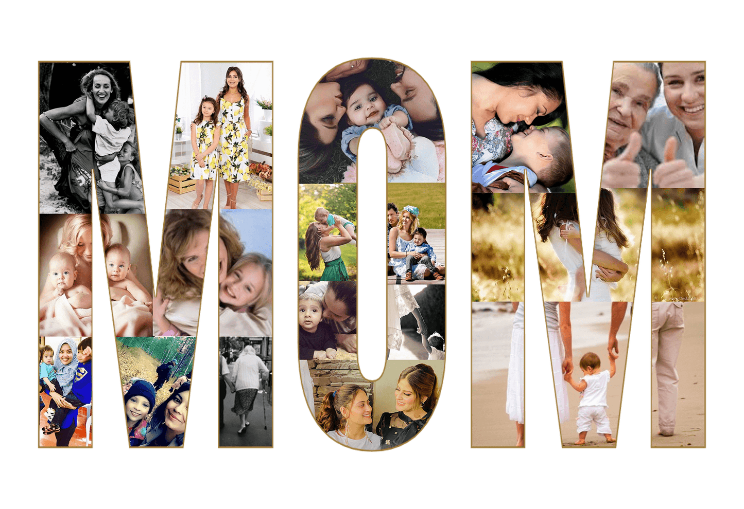 Mom Photo Collage Frame