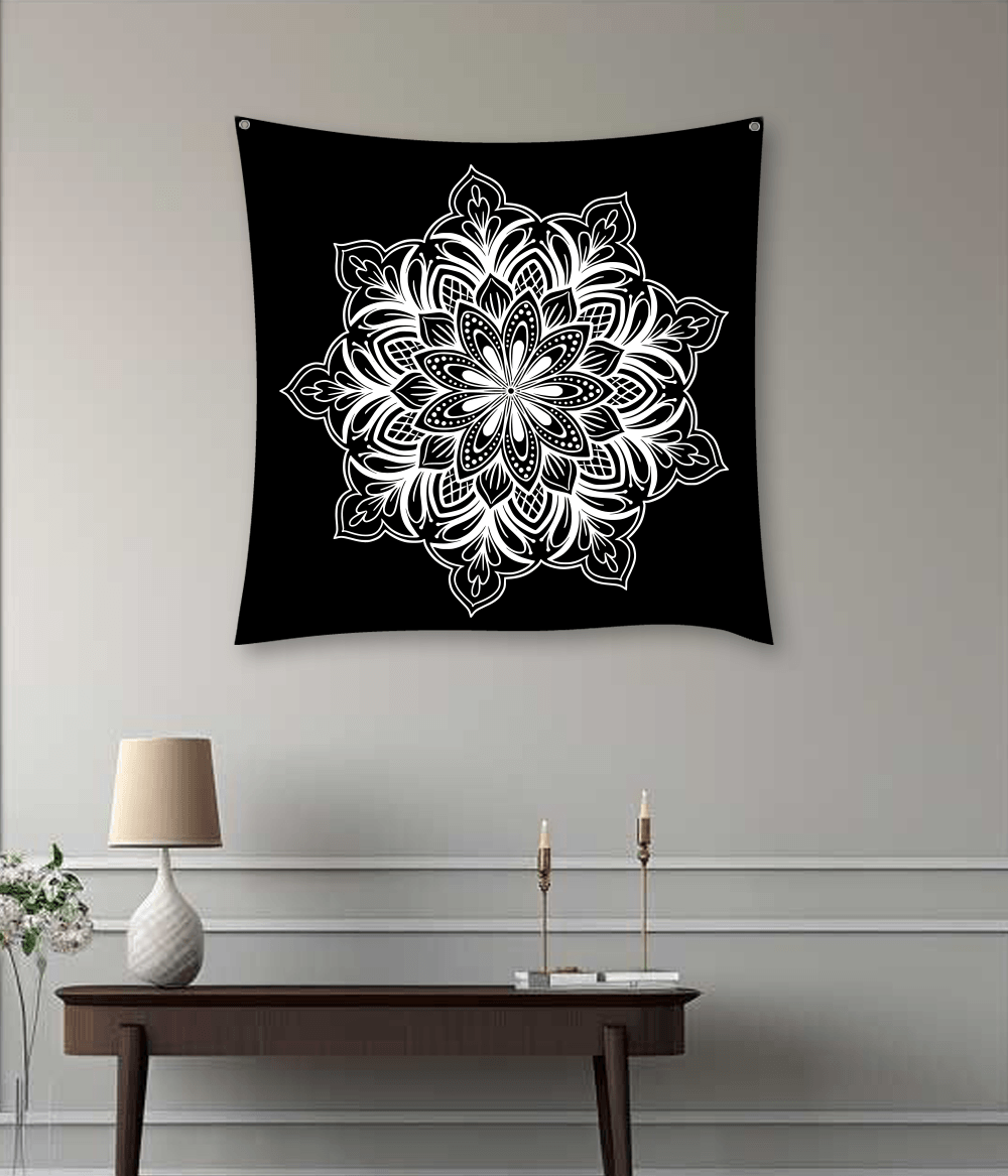 Mandala Floral Art Tapestry