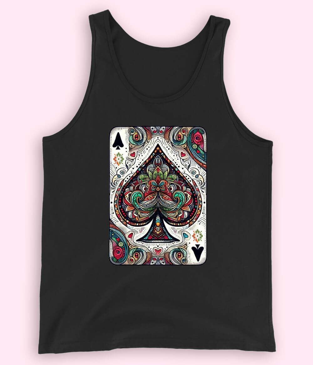 Men's Ace Of Spades Tanktop
