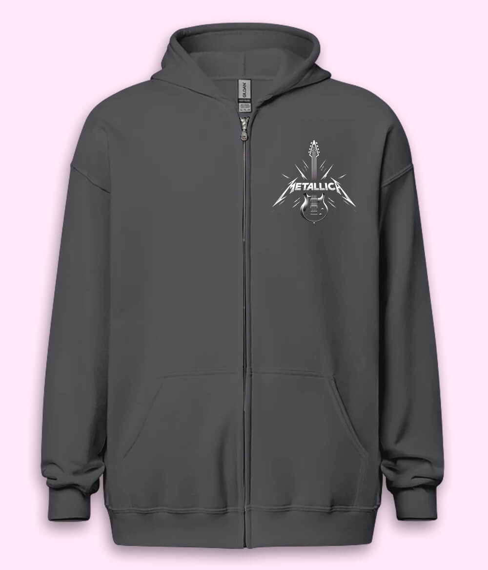 Metallica Lovers Zipper Hoodie (Unisex)