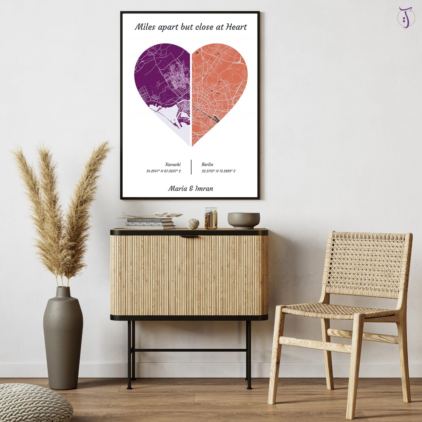 Love Beyond The Miles Frame