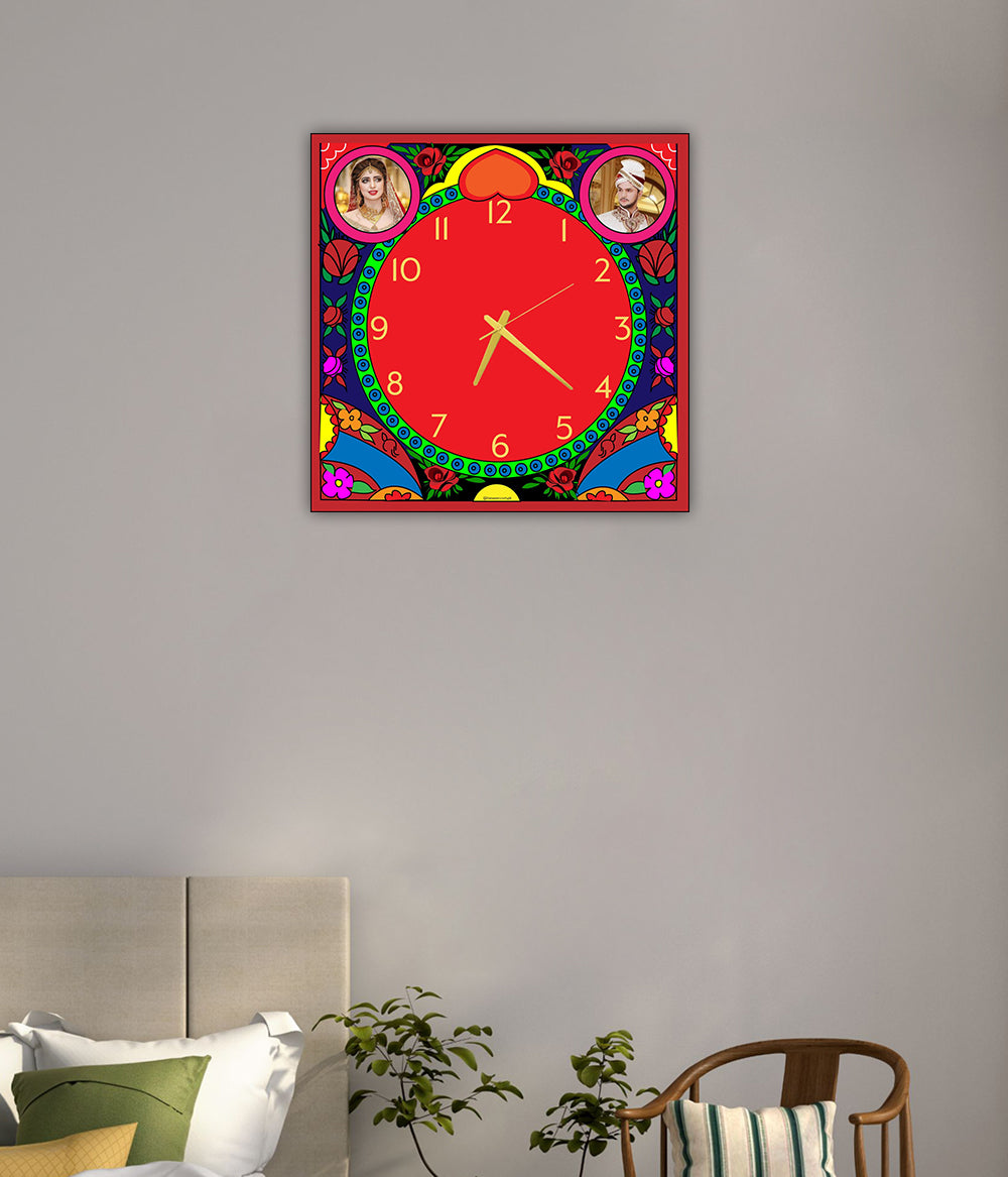 Modern Truck Art Wall Clock