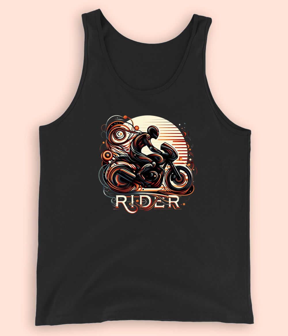 Motorcycle Rider Tanktop (Unisex)