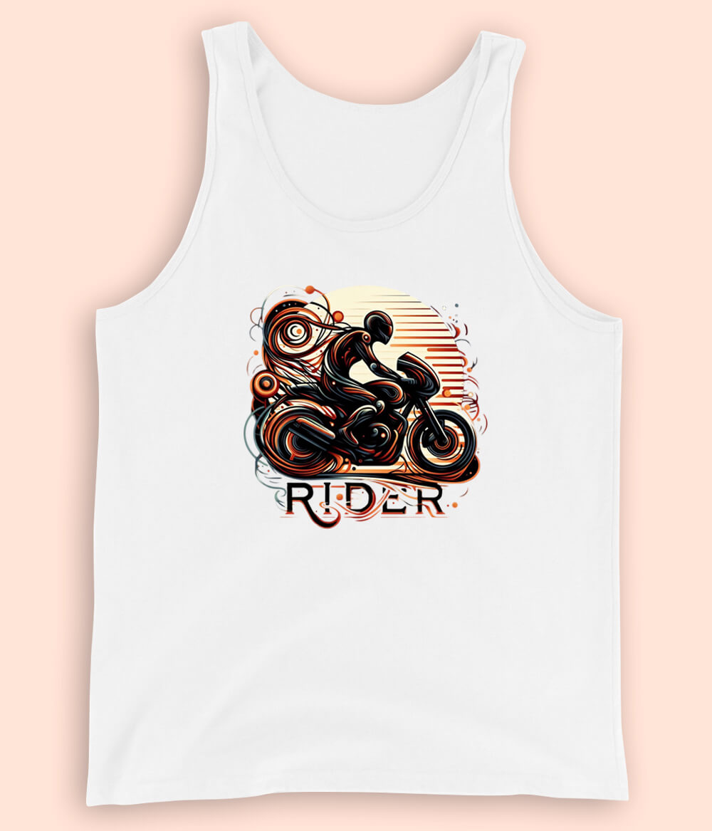 Motorcycle Rider Tanktop (Unisex)