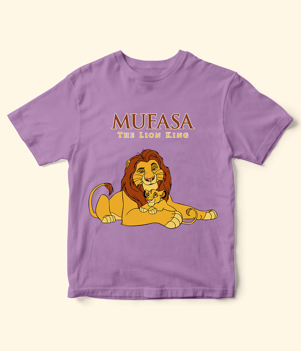 Mufasa Purple Shirt for Kids