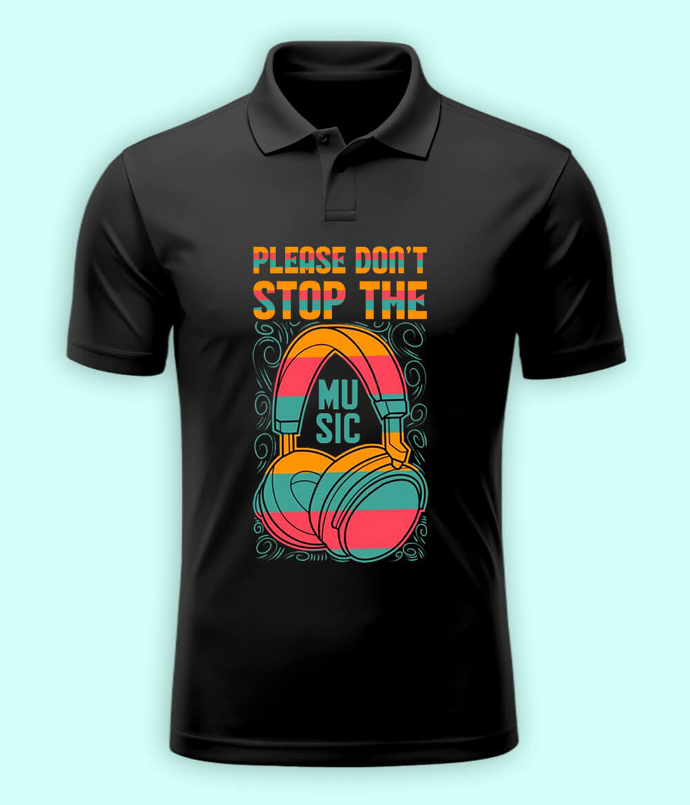 Music Polo T-Shirt