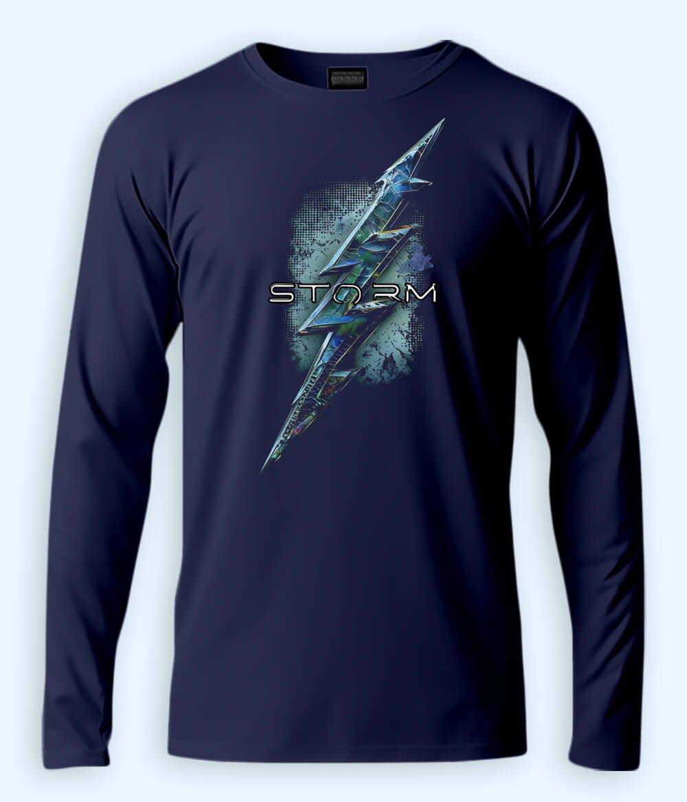 The Lightning Storm Long Sleeve T-Shirt