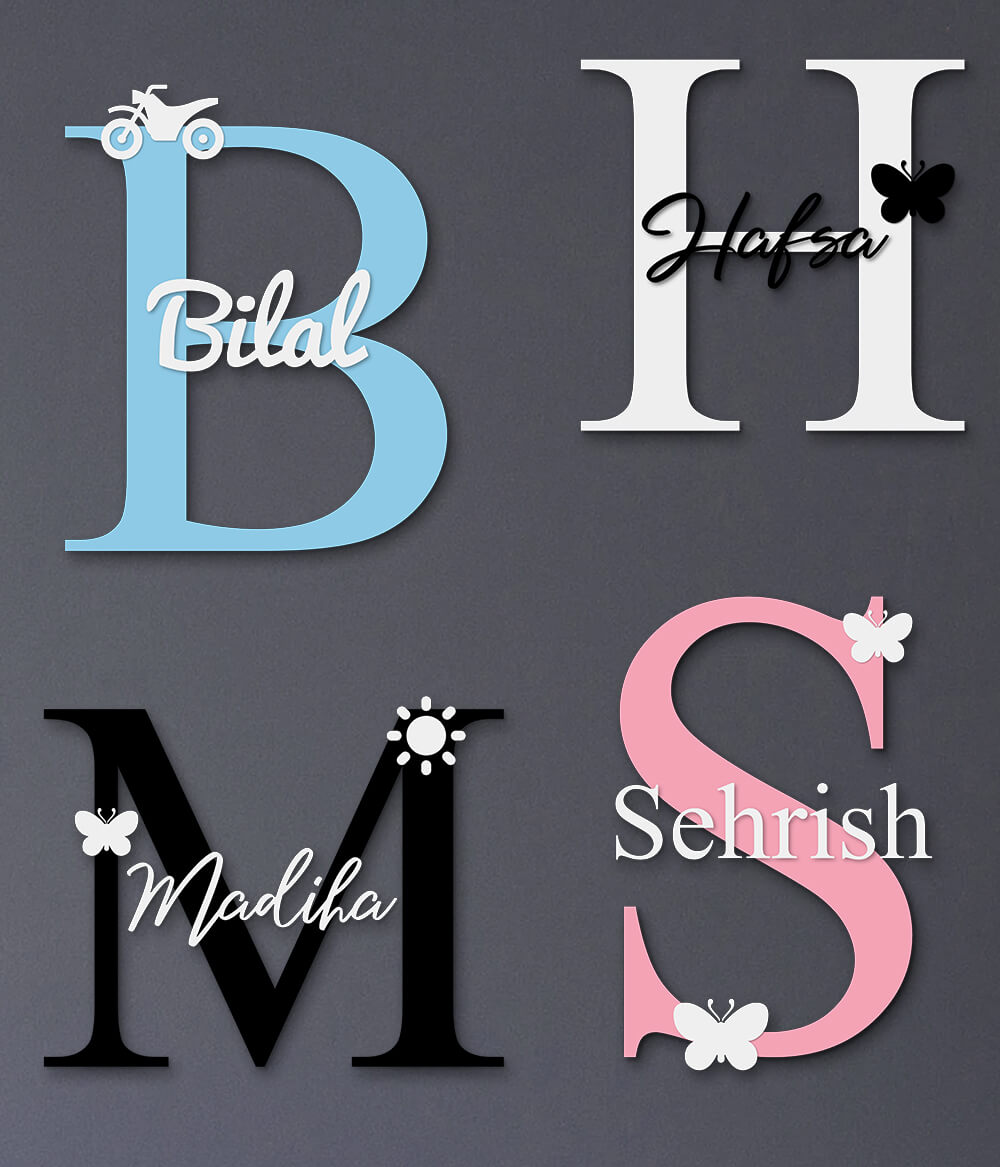 Nursery Wall Hanging Decoration Frame