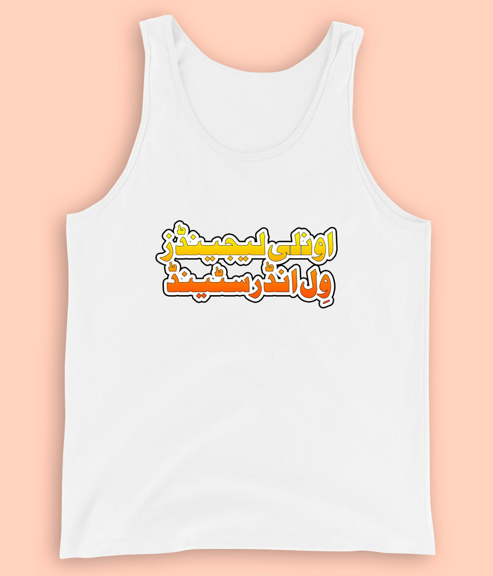 Only Legends Will understand Tanktop