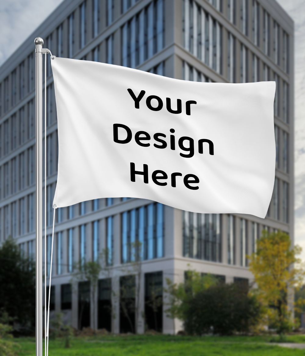 Outdoor Flags in Silk Fabric