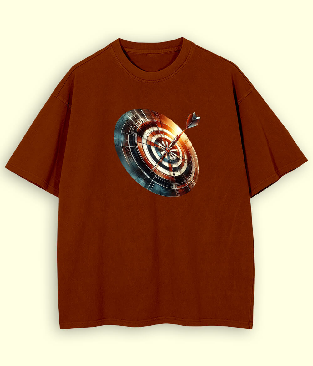 Oversized Bullseye Target T-Shirt