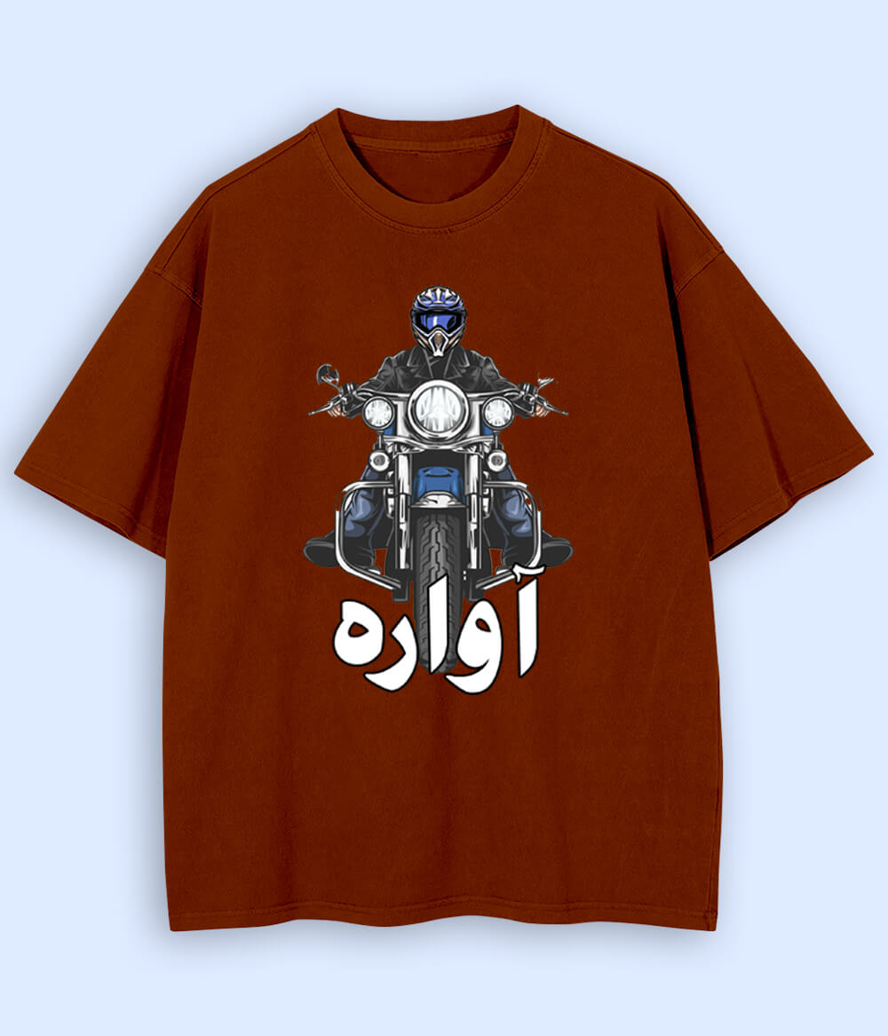 Oversized Motorcycle T-Shirt (Unisex)