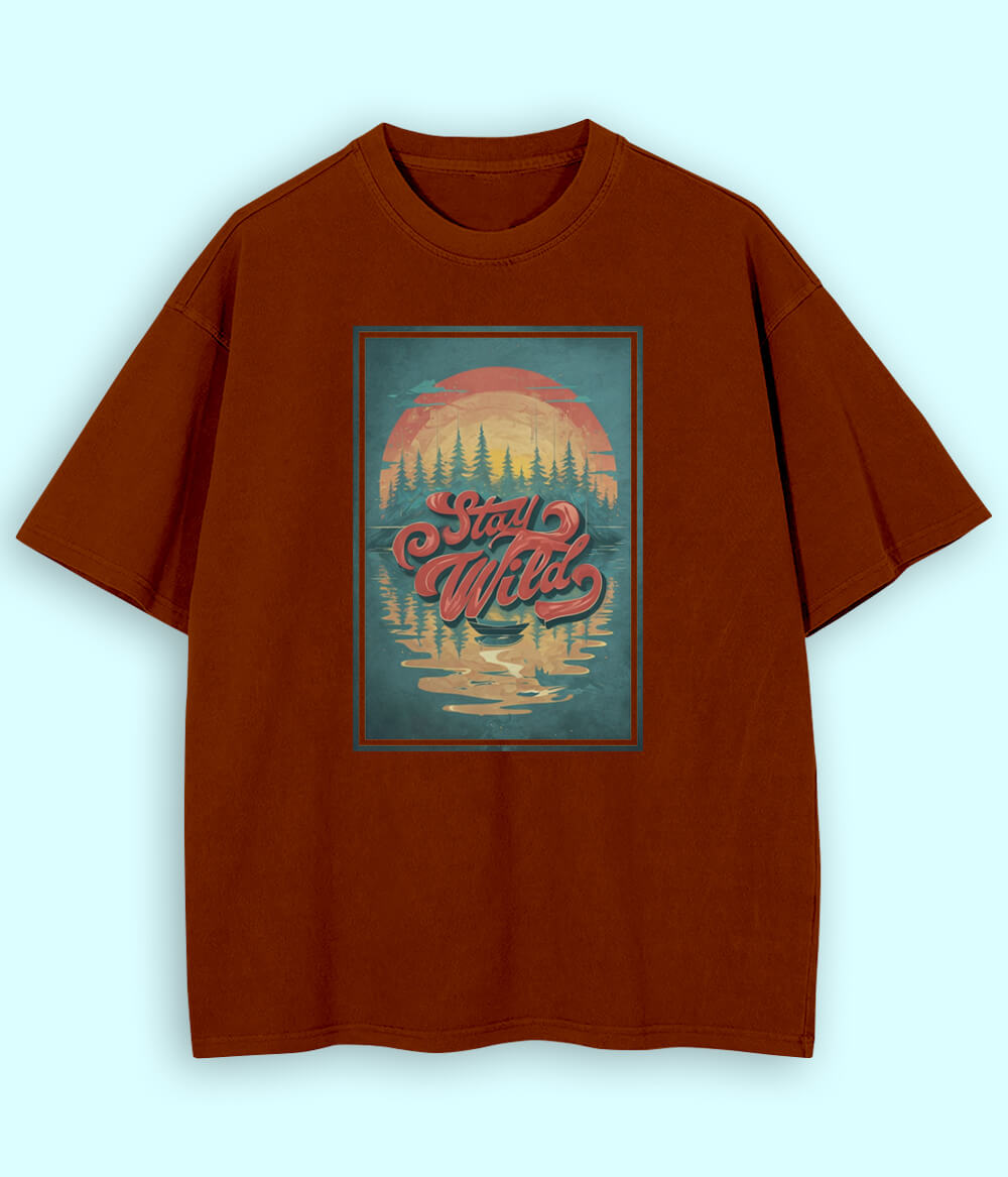 Oversized Nature T-Shirt (Unisex)