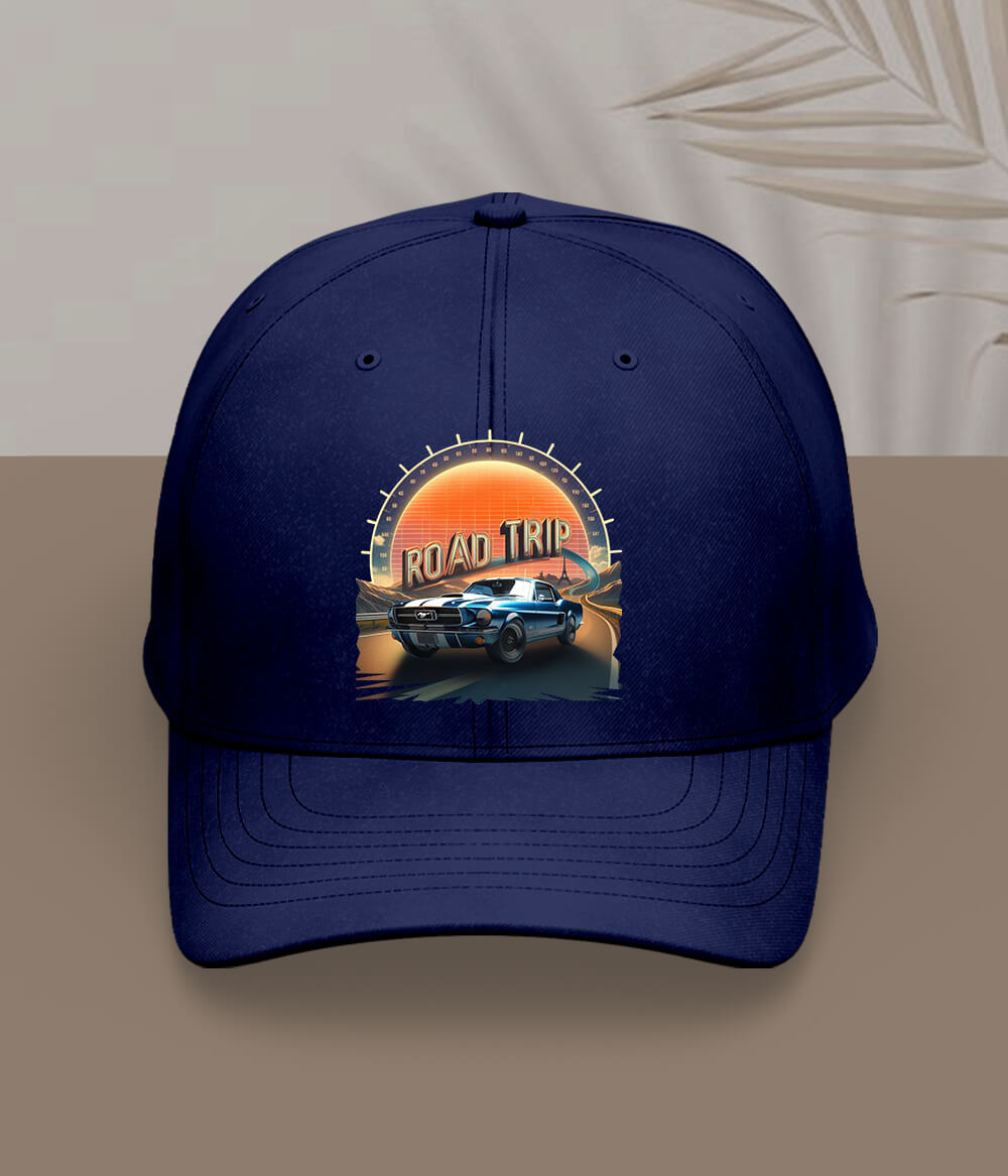 Navy Blue Road Trip Cap