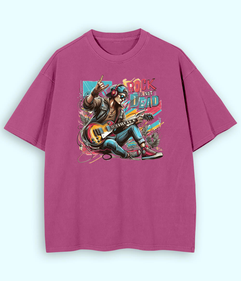 Rock Band Oversized T-Shirt