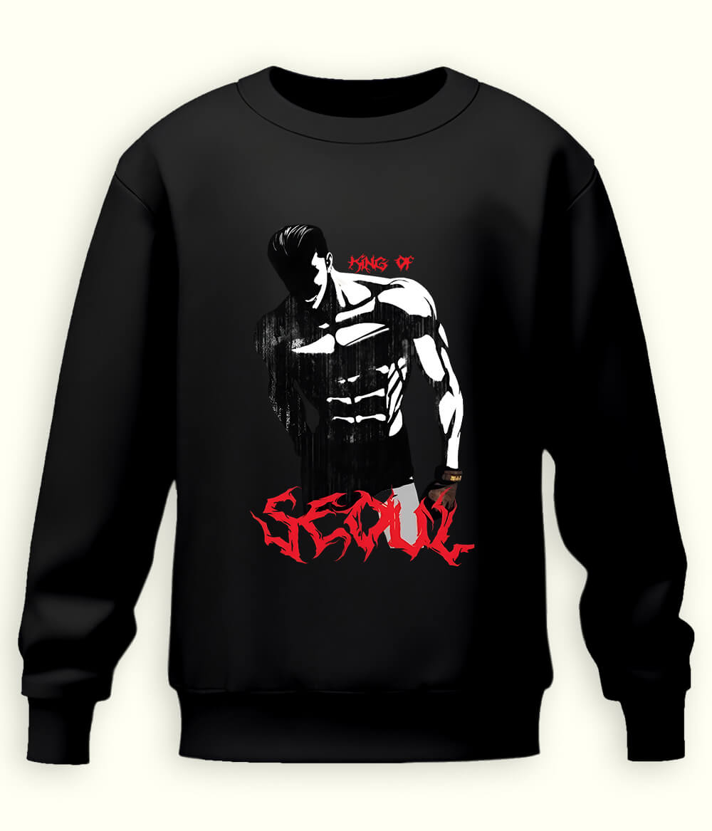 Black SEOUL Lookism Sweatshirt