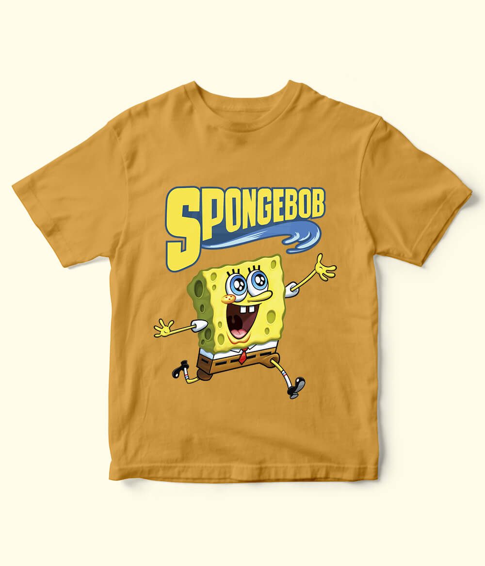 Mustard SpongeBob Shirt
