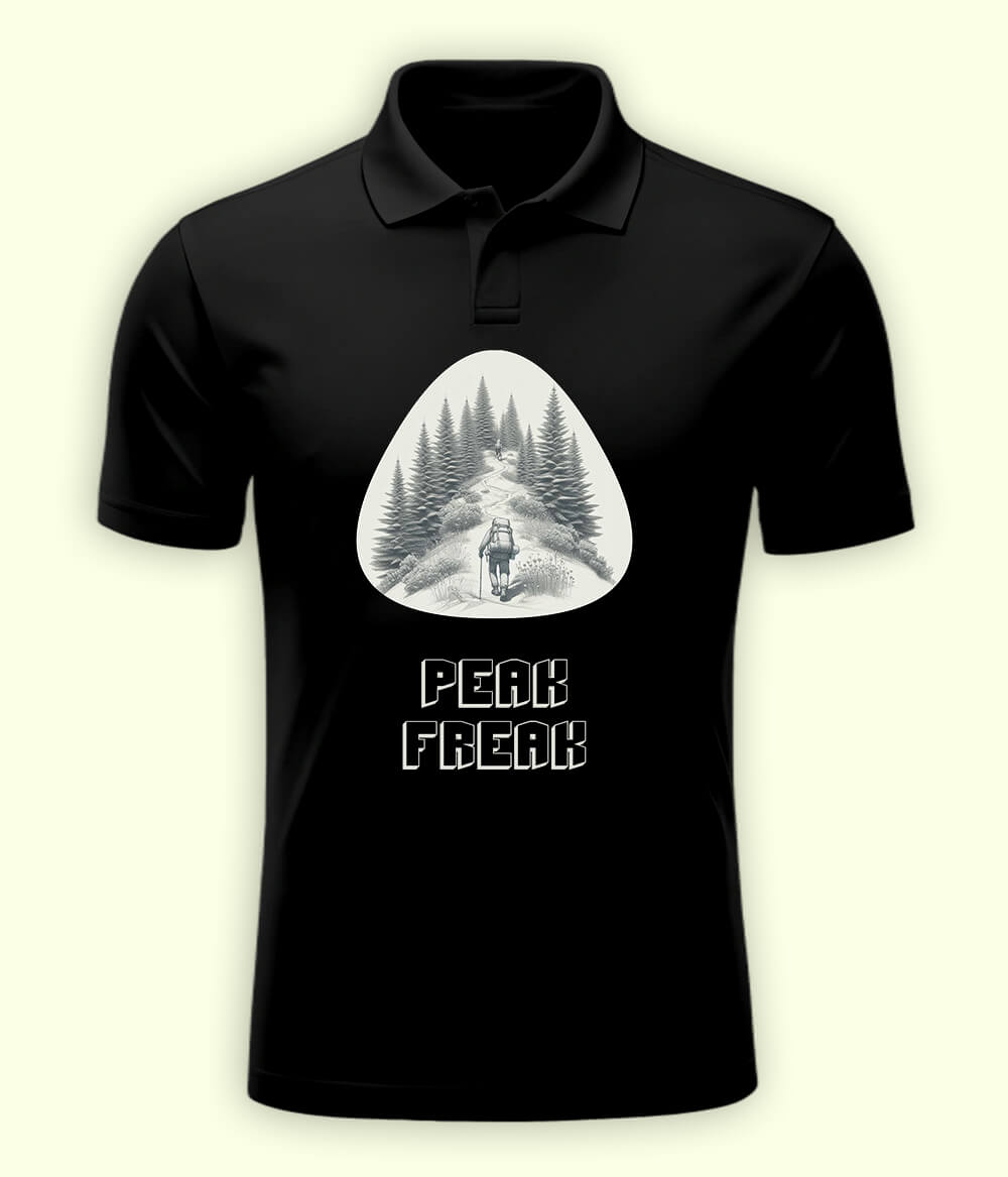 Summer Hiking Polo T-Shirt