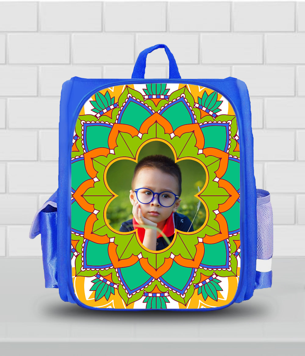Truck Art Photo School Backpack for Boys (Customizable)