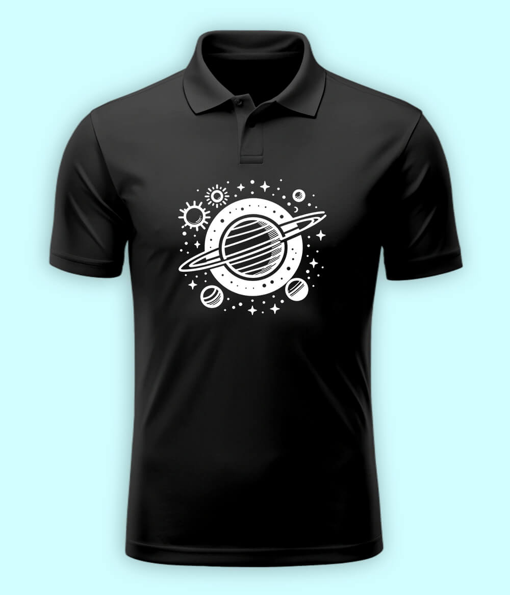 Universe Astrology Polo T-Shirt