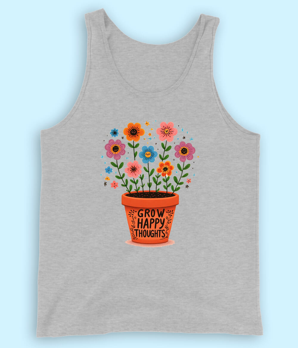 Women's Grow Positive Thoughts Tanktop