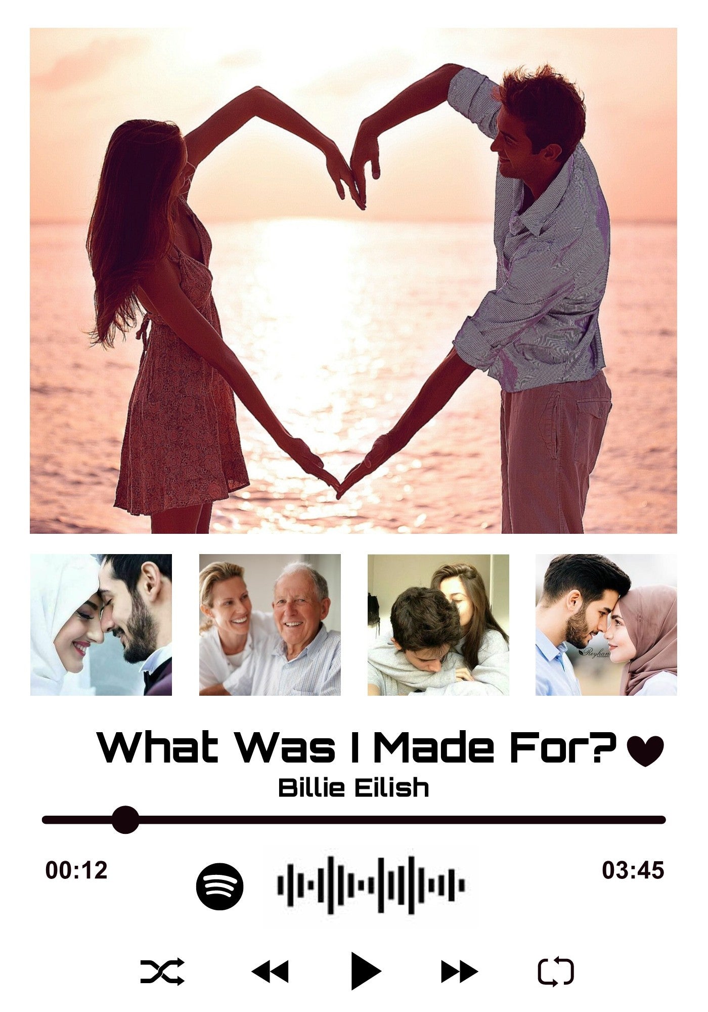 Customizable Harmonious Hues Wall Frame | Wall Art