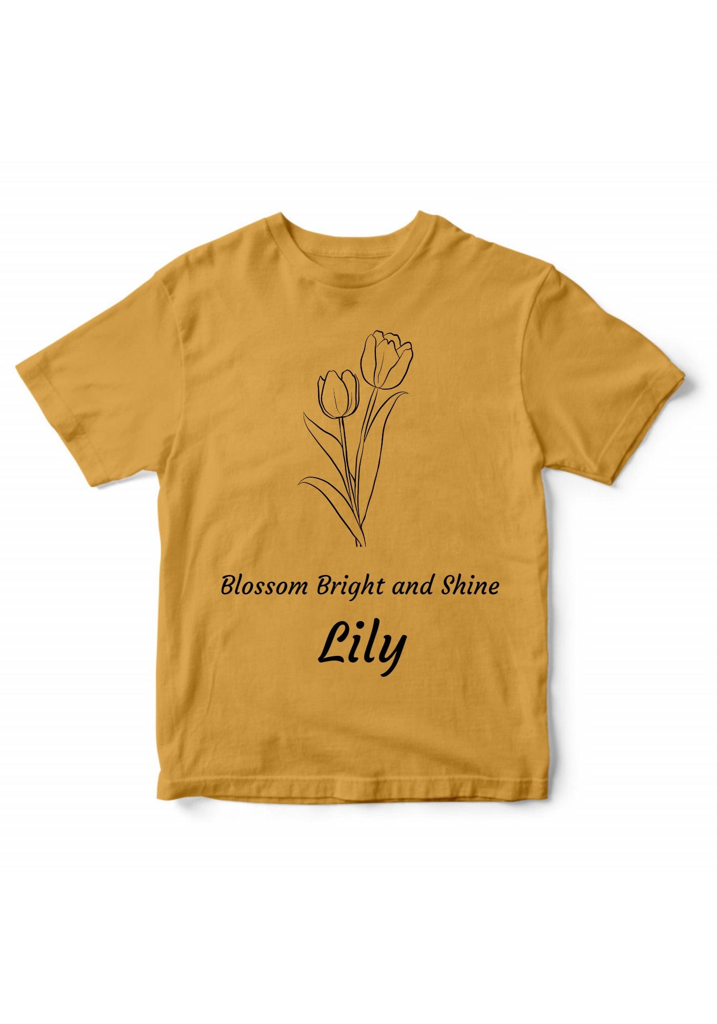 Kids Blossom Flower T-shirt (Unisex)