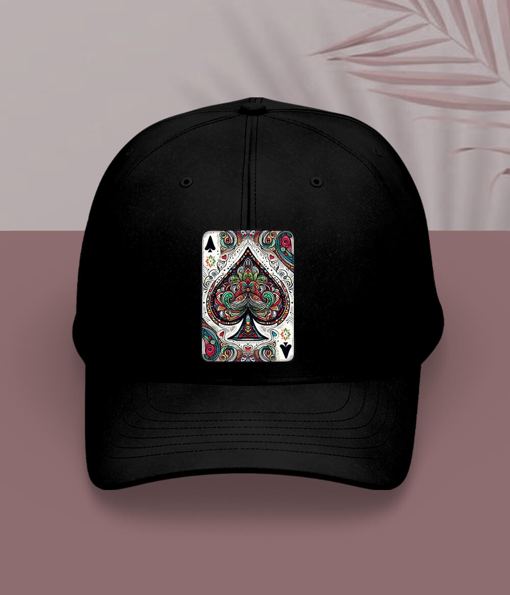 Black Ace of Spades Cap