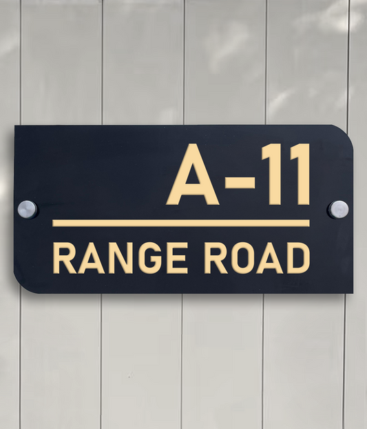 Acrylic Home Name Plate